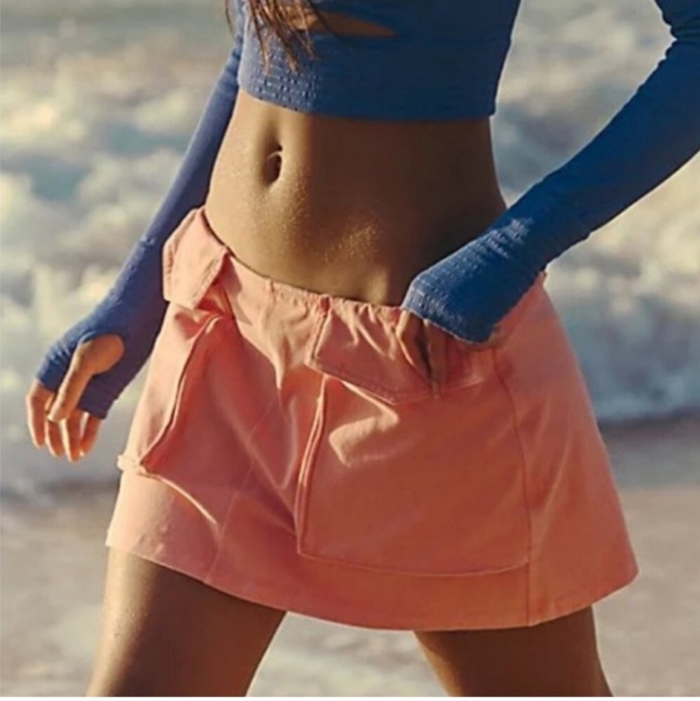 SOLD - Stylish Pink Mini Skirt